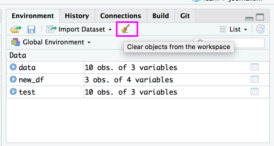 Set working directory