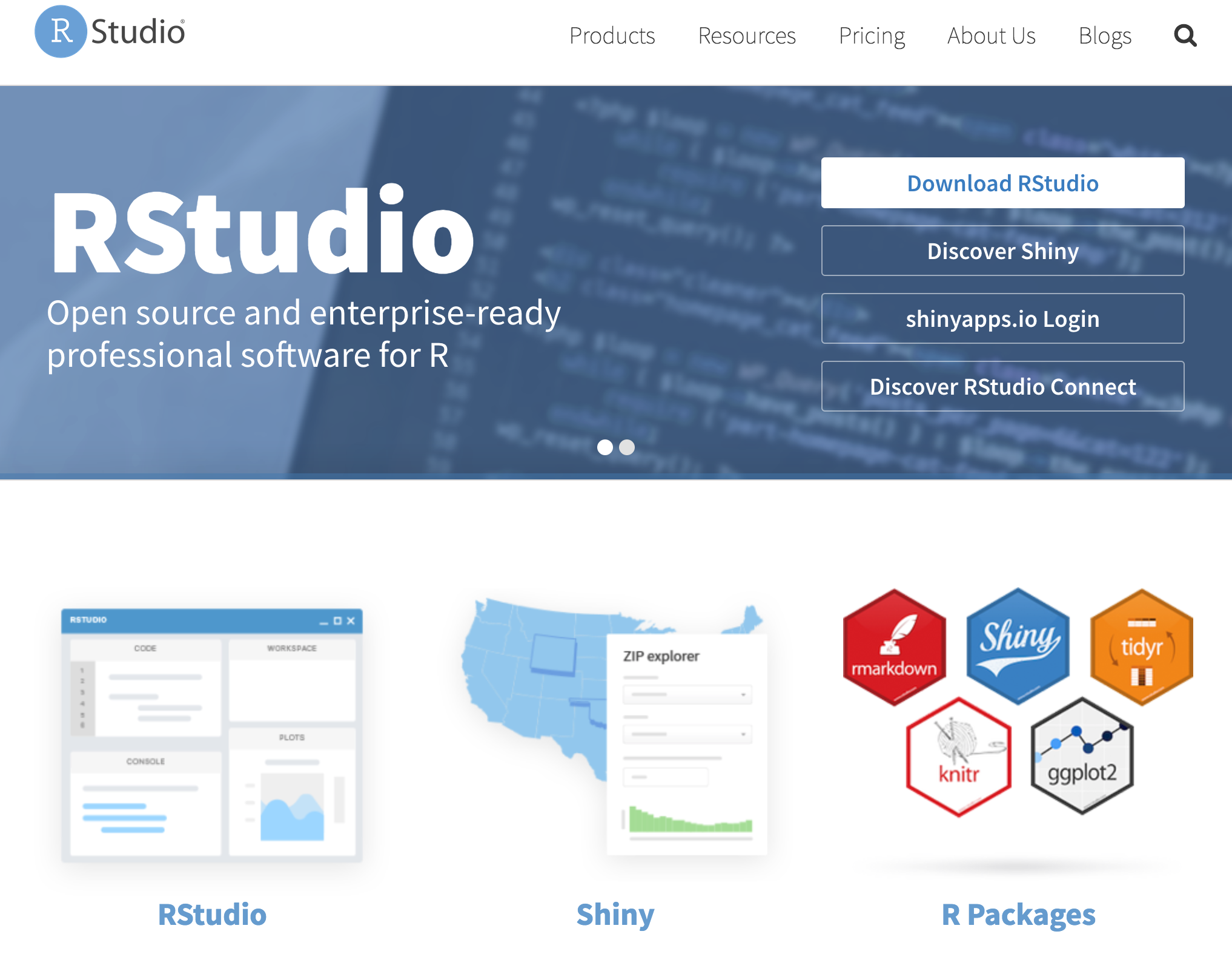 Download RStudio